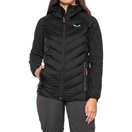 Salewa Fanes Sarner Down Hybrid Jacket - Insulated in Black Out