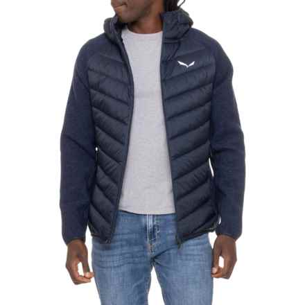 Salewa Fanes Sarner Hybrid Down Jacket - Insulated in Navy Blazer