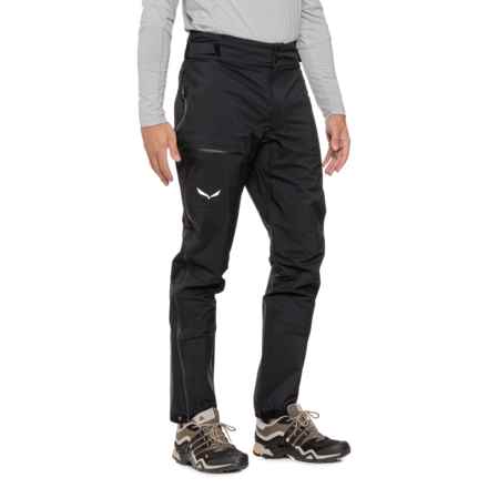 Salewa Ortles 3L Powertex Pants - Waterproof in Black Out