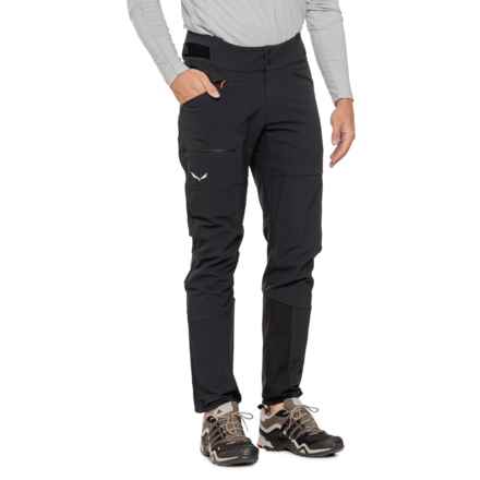 Salewa Ortles Durastretch Pants in Black Out