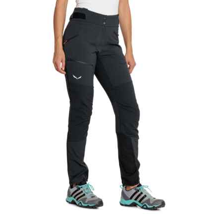 Salewa Ortles Durastretch Pants in Black Out