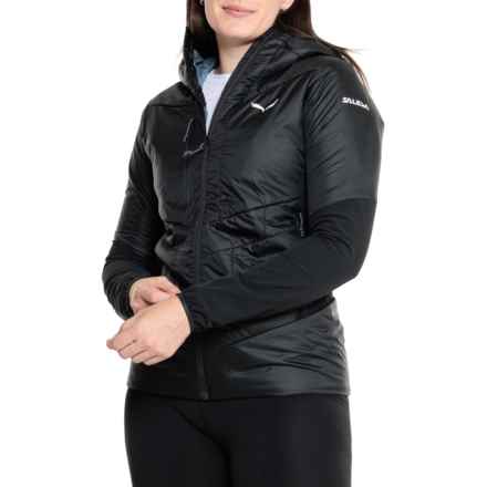 Salewa Ortles Hybrid TWR Jacket - Insulated in Black Out/3860