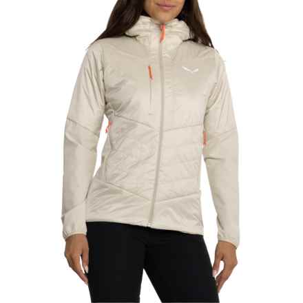 Salewa Ortles Hybrid TWR Jacket - Insulated in Oatmeal