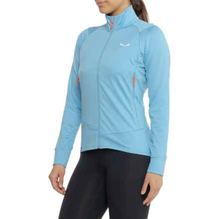 Salewa Puez PolarLite Jacket in Air Blue