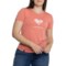 Salewa Pure Heart Dry T-Shirt - Short Sleeve in Lantana Pink