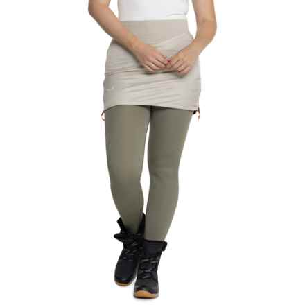 Salewa Sella TWR Skirt - Insulated in Oatmeal