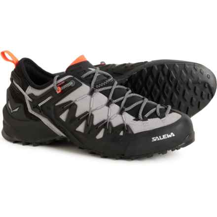 Salewa Wildfire Edge Approach Shoes - Leather (For Women) in Alloy/Black