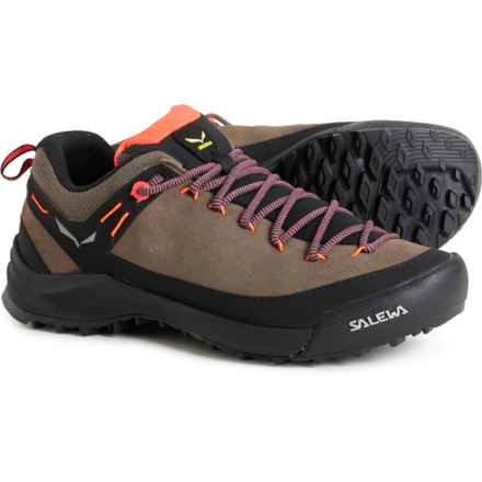 Salewa Wildfire Shoes - Leather (For Women) in Bungee Cord/Black