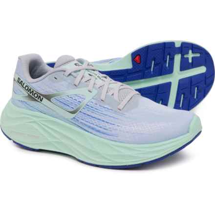 Salomon Aero Glide Running Shoes (For Women) in Prlblu/Yucc/Clematis