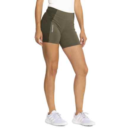 Salomon Cross Run Short Tights in Green