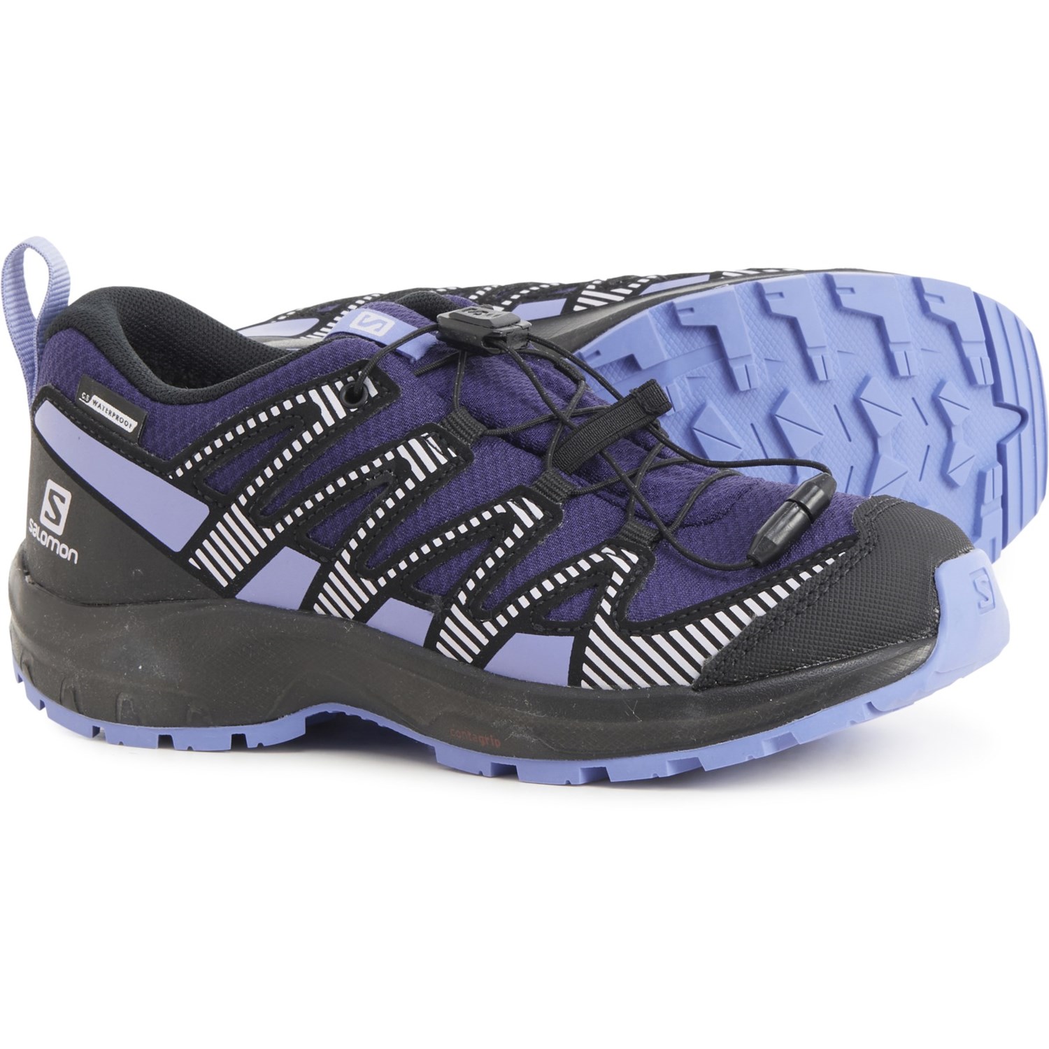 - Pro Salomon Waterproof Girls - Hiking V8 Save Shoes CSWP 50% J XA