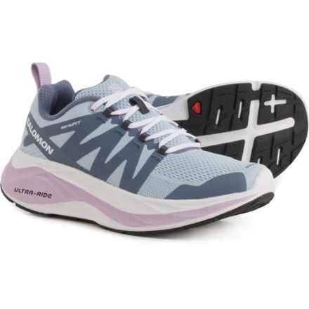 Salomon Glide Max Trail Running Shoes (For Women) in Angel Falls/Wht/Orchid