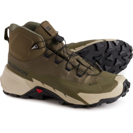 Salomon Gore-Tex® Lightweight Hiking Boots (For Men) in Olive Night/Moss Gray