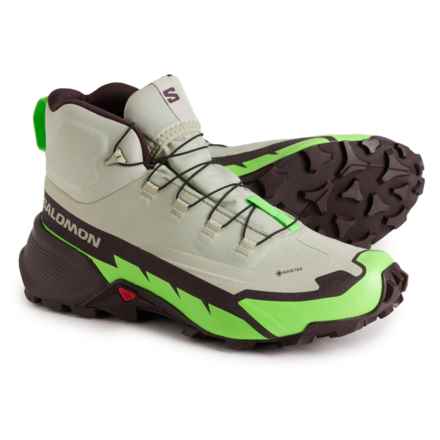 Salomon Gore-Tex® Lightweight Hiking Boots - Waterproof (For Men) in Desert/Green