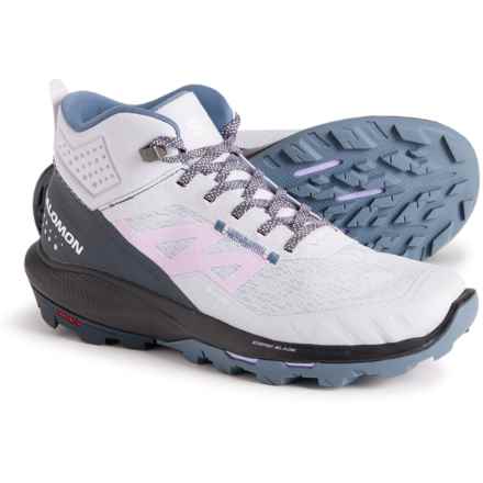 Salomon Gore-Tex® Midweight Hiking Boots - Waterproof (For Women) in Artic Ice/India Ink