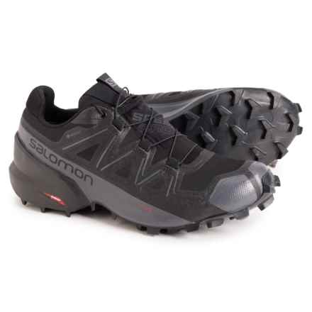Salomon Gore-Tex® Trail Running Shoes - Waterproof (For Women) in Black/Black/Phantom
