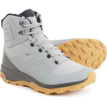 Salomon OUTBLAST Snow Shoes - Waterproof, Insulated (For Men) in Monument/Peat/Gum4