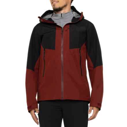 Salomon Outline Gore-Tex® Hybrid Jacket - Waterproof in Madder Brown