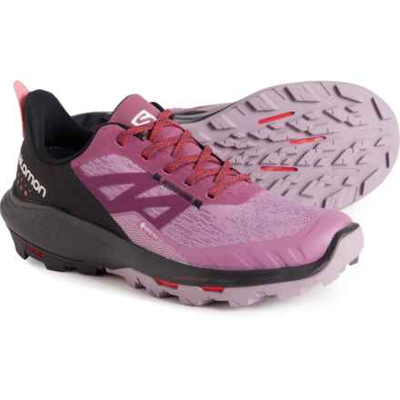 Salomon OUTpulse® Gore-Tex® Hiking Shoes - Waterproof (For Women) in Tulipwood/Black/Por