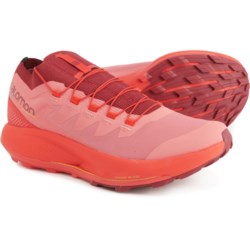Salomon Pulsar Trail Pro Trail Running Shoes (For Women) in Tea Rose/Biking Red/Blazing Orange