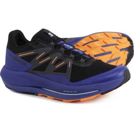 Salomon Pulsar Trail Running Shoes (For Men) in Black/Clematis Blue