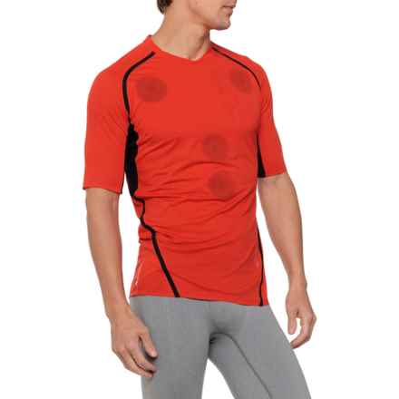 Salomon S/Lab Speed Running T-Shirt - Short Sleeve in Fiery Red