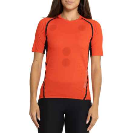 Salomon S/Lab Speed Running T-Shirt - Short Sleeve in Red