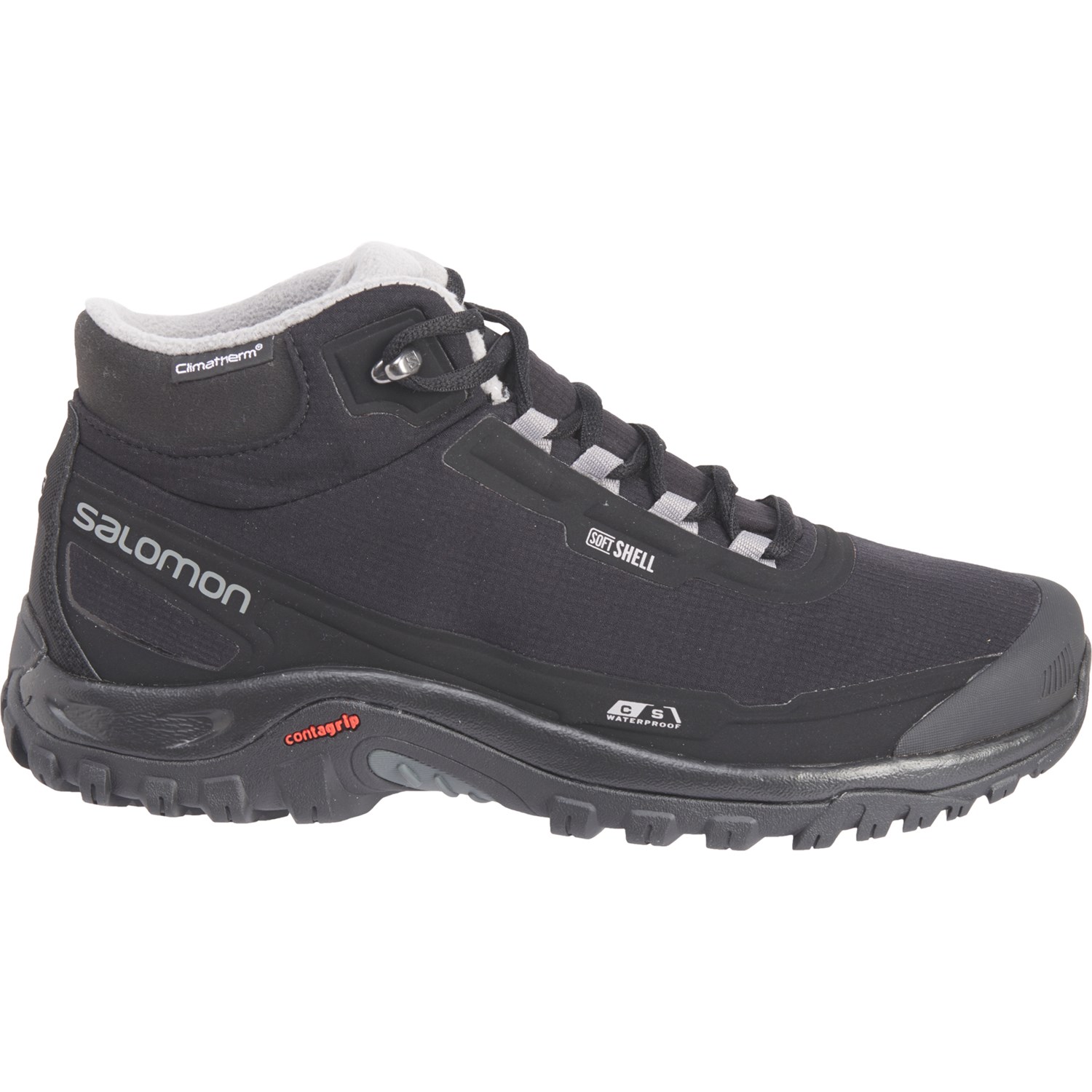 salomon men's shelter cs waterproof hiking boot
