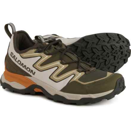 Salomon Shelter Trail Running Shoes (For Men and Women) in Turtledove/Olive Night/Golden