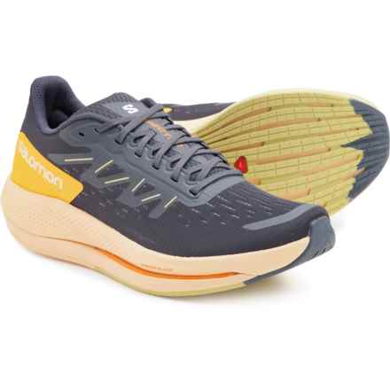 Salomon Spectur Running Shoes (For Women) in Ebony/Almond Cream/Leek