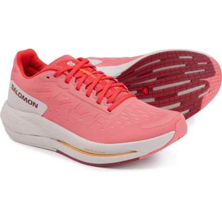 Salomon Spectur Running Shoes (For Women) in Tea Rose/Lunar Rock/Poppy Red