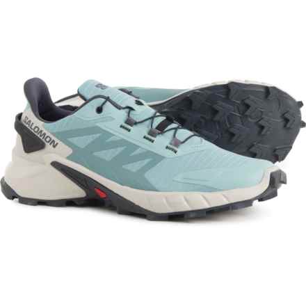 Salomon Supercross 4 Trail Running Shoes (For Women) in Aqua/Lunroc/Ebony