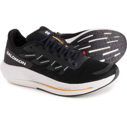 Salomon Trail Running Shoes (For Men) in Black/White/Blazing Orange