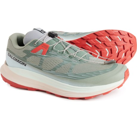 Salomon Trail Running Shoes (For Men) in Lily Pad/Bleached Aqua/Hots