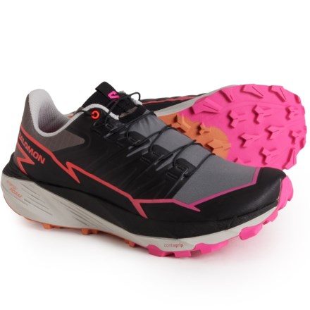 Salomon Trail Running Shoes (For Women) in Pkiten/Black/Pink