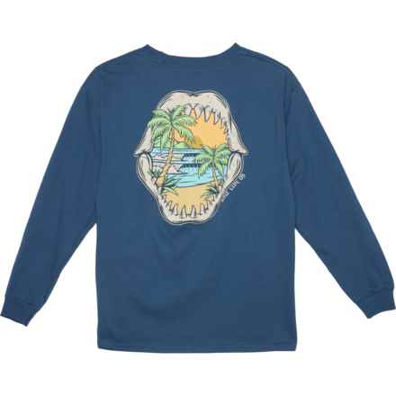 SALT LIFE Big Boys Bite of Paradise T-Shirt - Long Sleeve in Wasnv