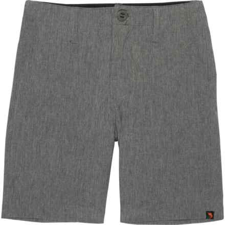 SALT LIFE Big Boys Transition Hybrid Shorts in Charc