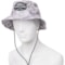 8TRHP_2 SALT LIFE Logo High-Performance Bucket Hat