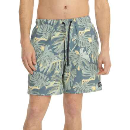 SALT LIFE Loungin’ Boardshorts in Ebony