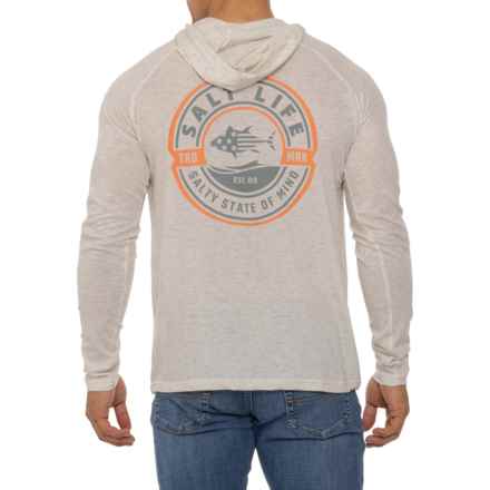 SALT LIFE Salty Paragon Hoodie in Chalk