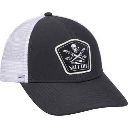 SALT LIFE Truckers for Dinner Trucker Hat in Graph