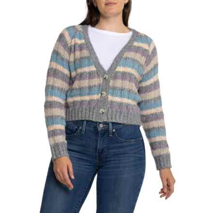 SALTWATER LUXE Cardigan Sweater in Multi