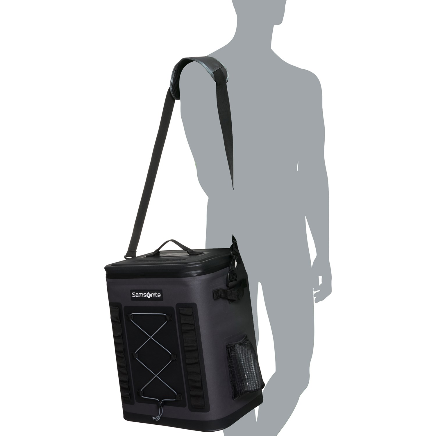 (取寄) サムソナイト サミット ウェルデド クーラー - Samsonite Summit Welded Cooler - 40-Can  Grey Samsonite Summit Welded Cooler - 40-Can - Save 33%