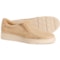 Samuel Hubbard Laguna Micro-Perforated Sneakers - Leather, Slip-Ons (For Women) in Gold