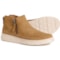 Samuel Hubbard Laguna Side Zip Sneaker Boots - Suede (For Women) in Nutmeg
