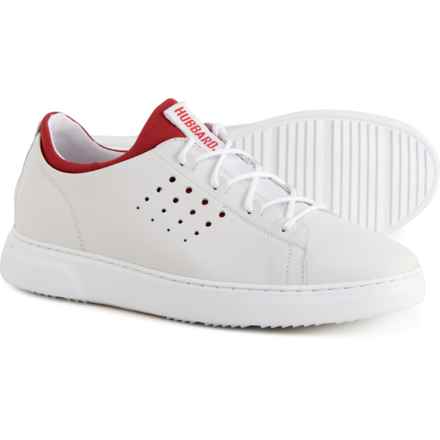 Samuel Hubbard Made in Portugal Flight Sport Sneakers - Leather (For Men) in White/Red