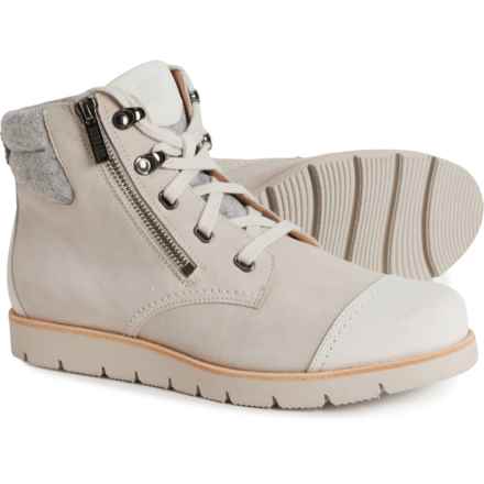 Samuel Hubbard Made in Portugal SamSport Lace and Zip Boots - Waterproof, Nubuck (For Women) in White