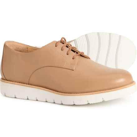 Samuel Hubbard Made in Portugal Samsport Oxford Shoes - Leather (For Women) in Biscotti