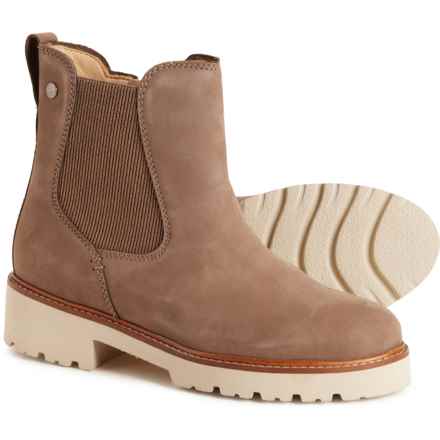 Samuel Hubbard Made in Portugal Van Ness Chelsea Boots - Nubuck (For Women) in Taupe