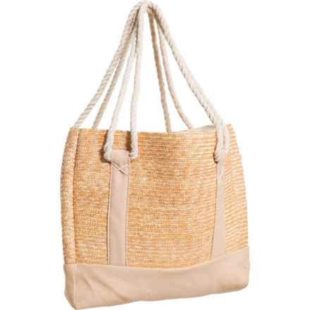 San Diego Hat Company Callista Beach Tote (For Women) in Natural